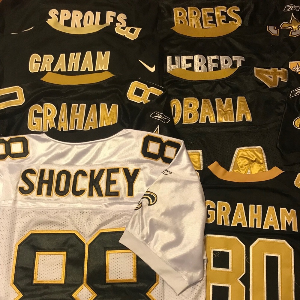 New Orleans saints NFL jersey